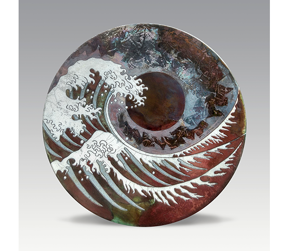 "Hokusai Wave" Wall Platter - Dave & Boni Deal